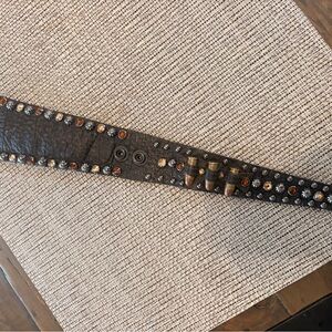 Chic Studded Brown Bracelet